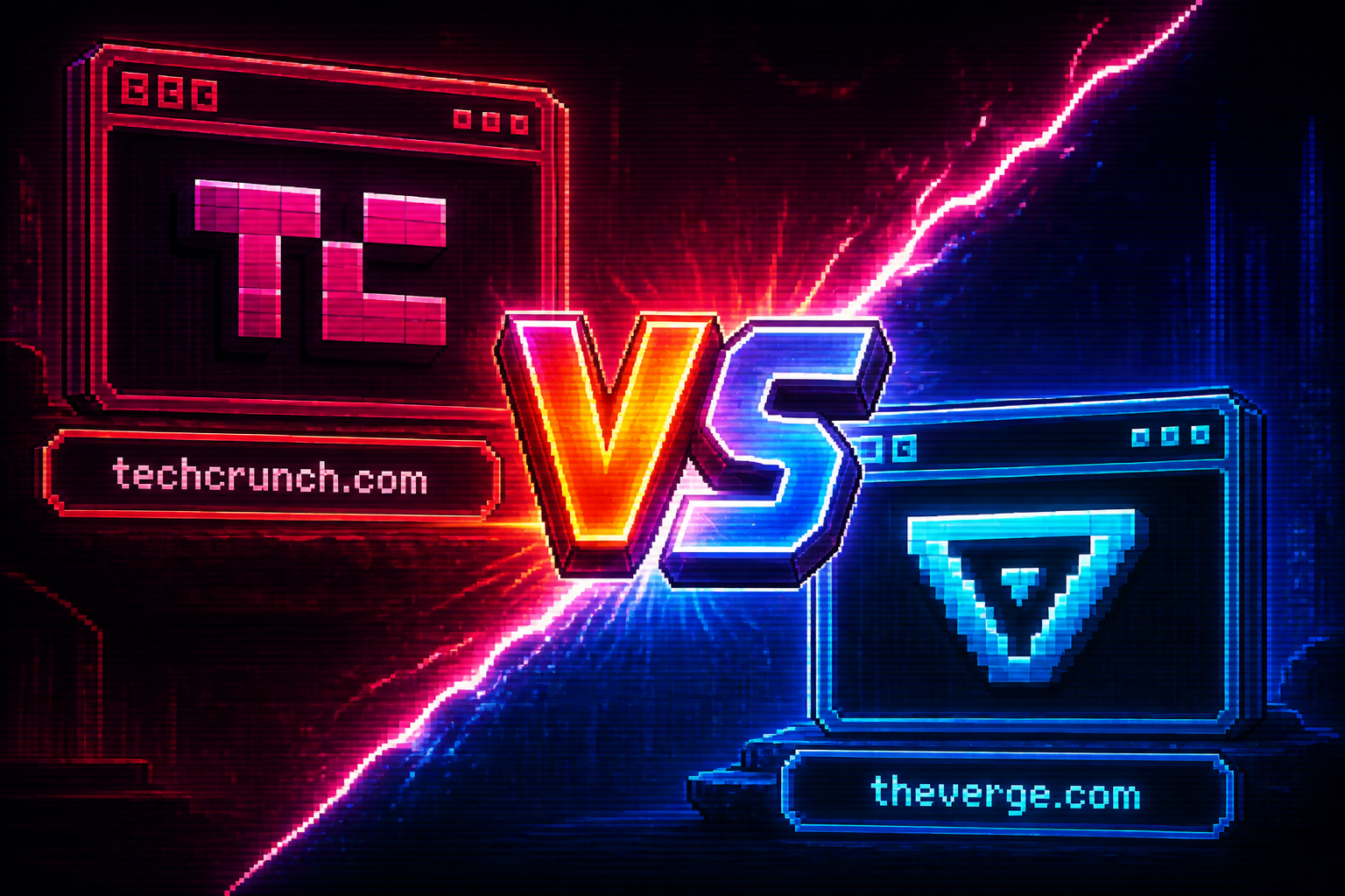 techcrunch.com vs theverge.com